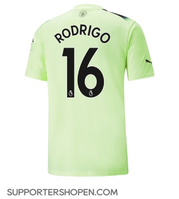 Manchester City Rodri Hernandez #16 Tredje Matchtröja 2022-23 Kortärmad